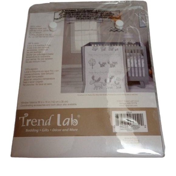 Trend Lab Aztec Forest Animals Window Valance Model no. 103094 HTF NWT - Picture 3 of 5